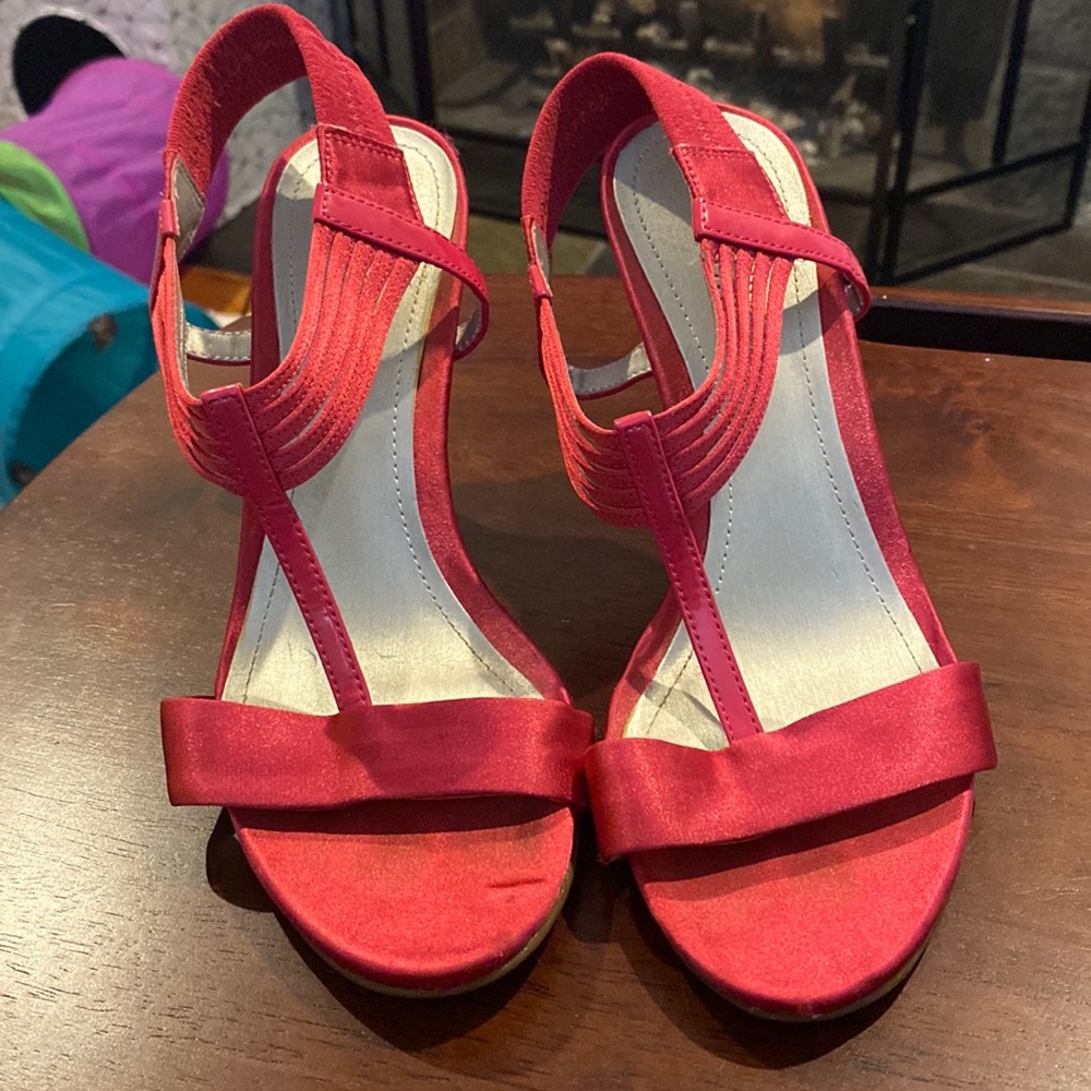 Pink heels
